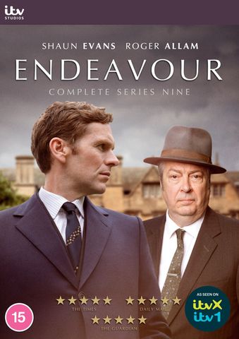Endeavour: Complete Series 9 (15) 2 Disc - CeX (UK): - Buy, Sell